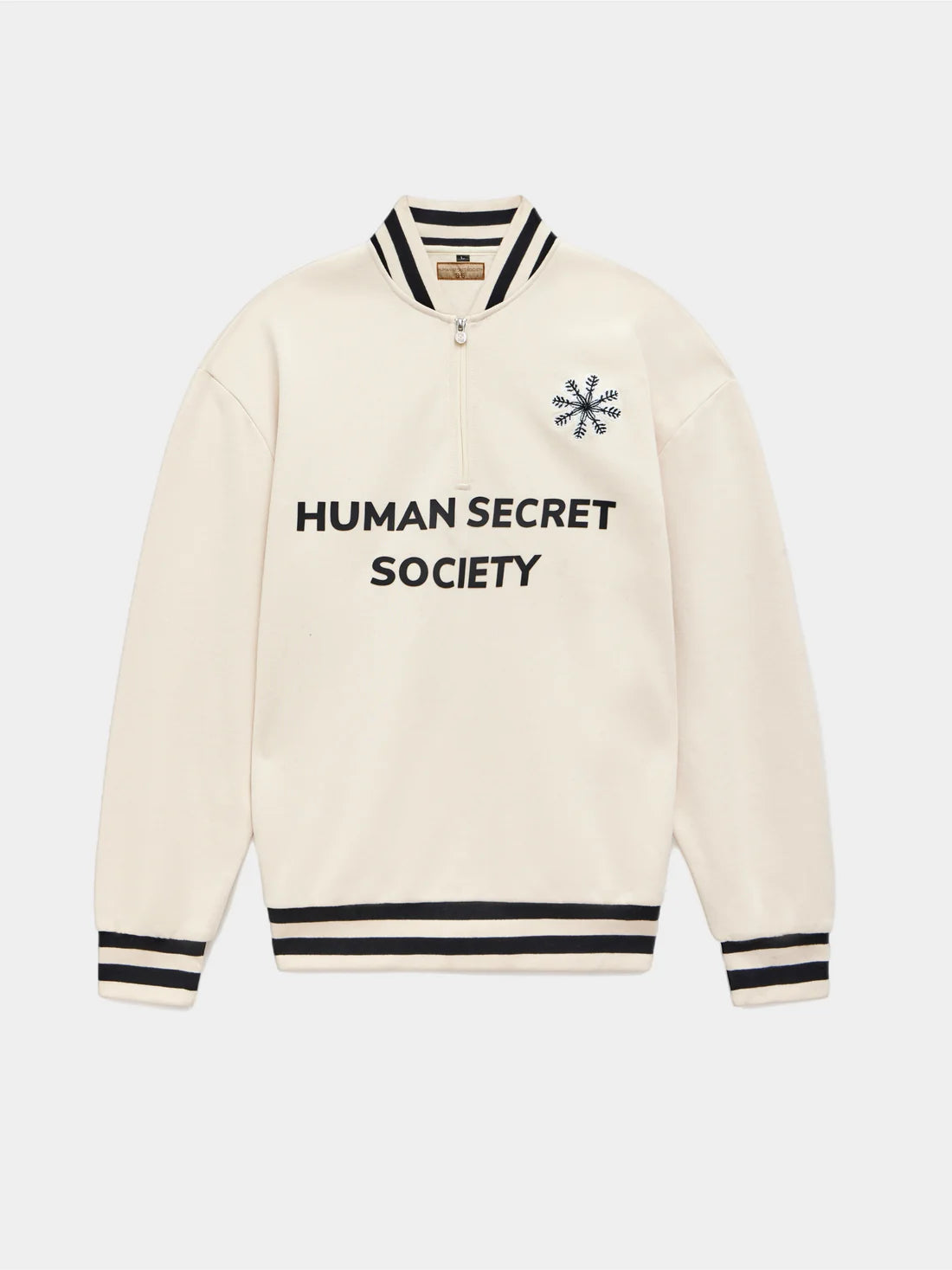 HUMAN HALF ZIPPER VARSITY