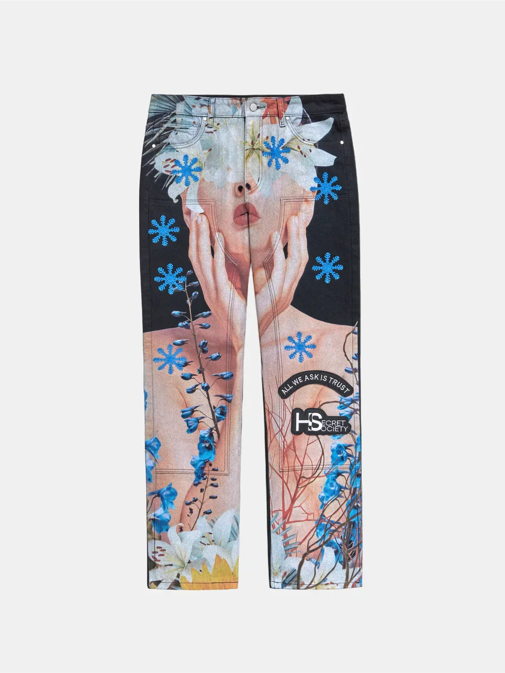 HUMAN ART JEAN Unique Handmade Denim Pants